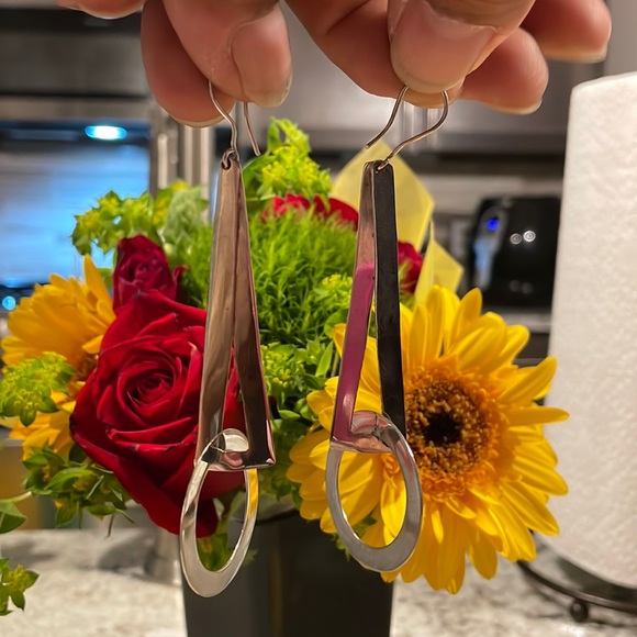 Sterling silver earrings 🇲🇽 - Picture 2 of 4